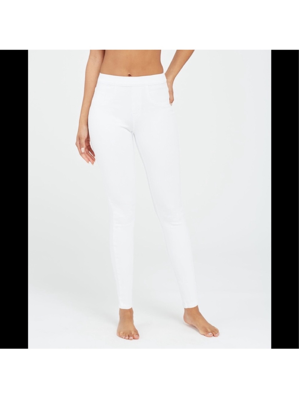 SPANX White Jean-ish® Ankle Leggings